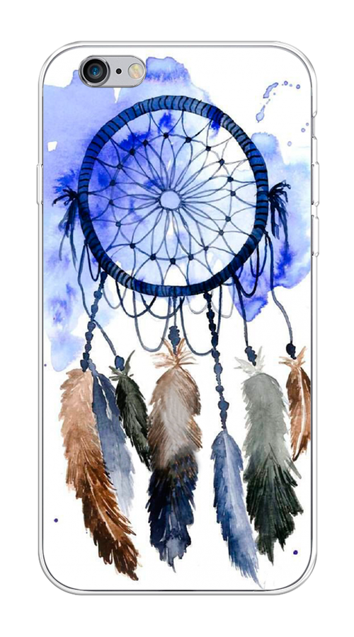 

Чехол на Apple iPhone 6/6S "Ловец снов 1", Коричневый;синий, 0104S50-1