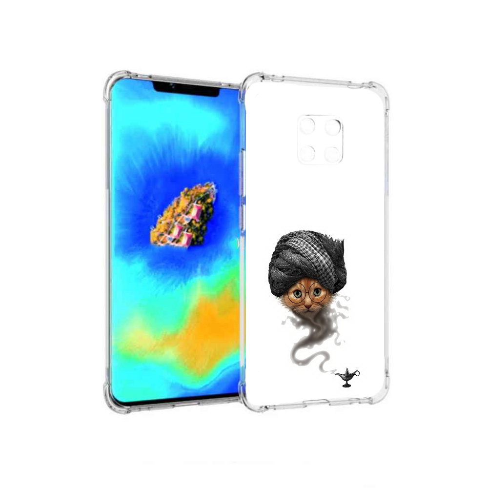 

Чехол MyPads кот джин для Huawei Mate 20 Pro, Прозрачный, Tocco