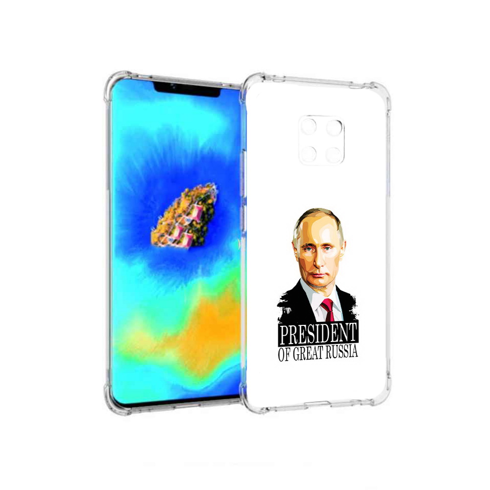 

Чехол MyPads Володька для Huawei Mate 20 Pro, Прозрачный, Tocco