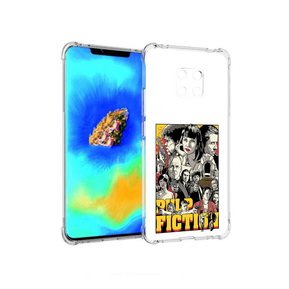

Чехол MyPads комикс картинка для Huawei Mate 20 Pro, Прозрачный, Tocco