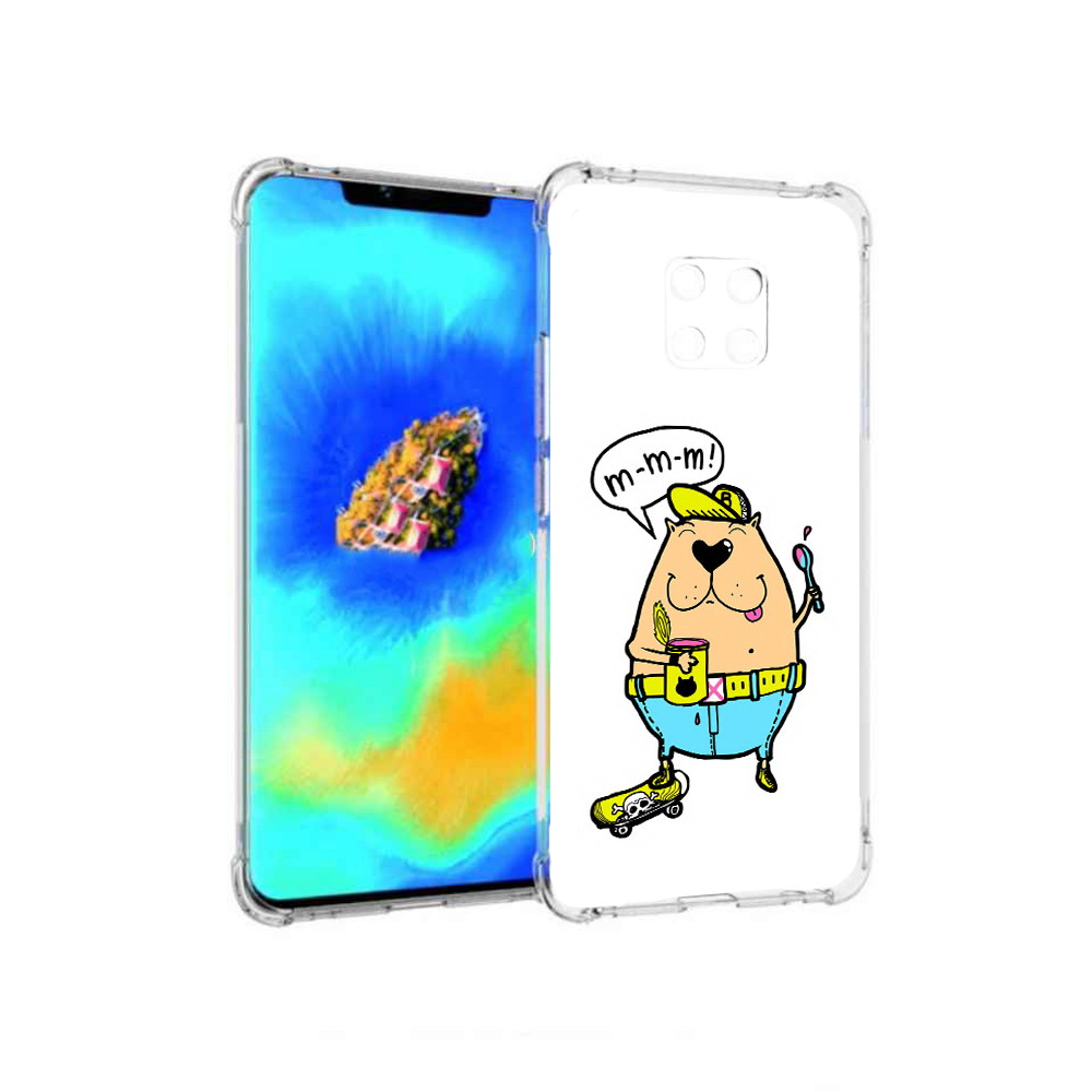 

Чехол MyPads Бобр для Huawei Mate 20 Pro, Прозрачный, Tocco
