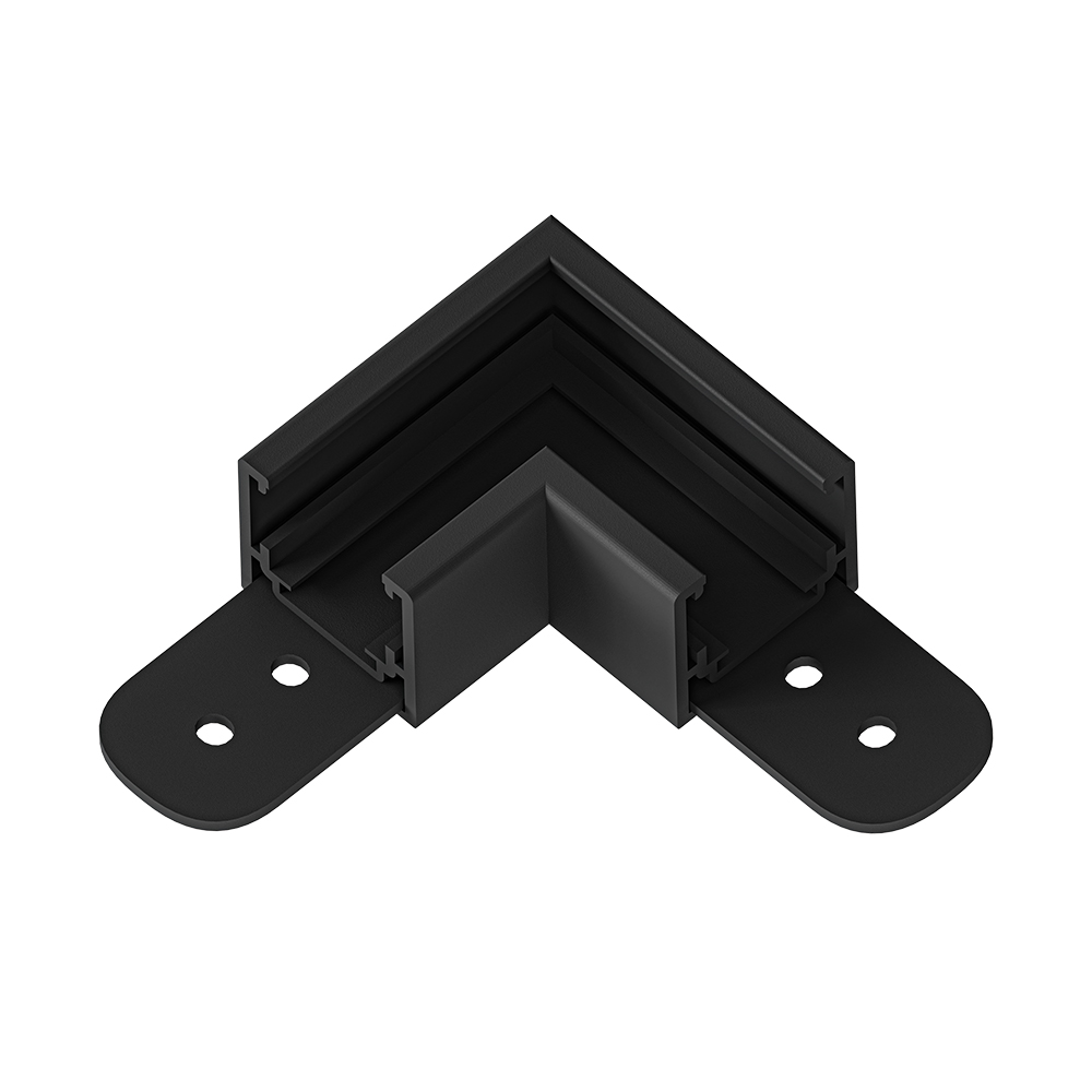

Коннектор угловой для магнитного шинопровода Arte Lamp OPTIMA A740606, Черный, A740
