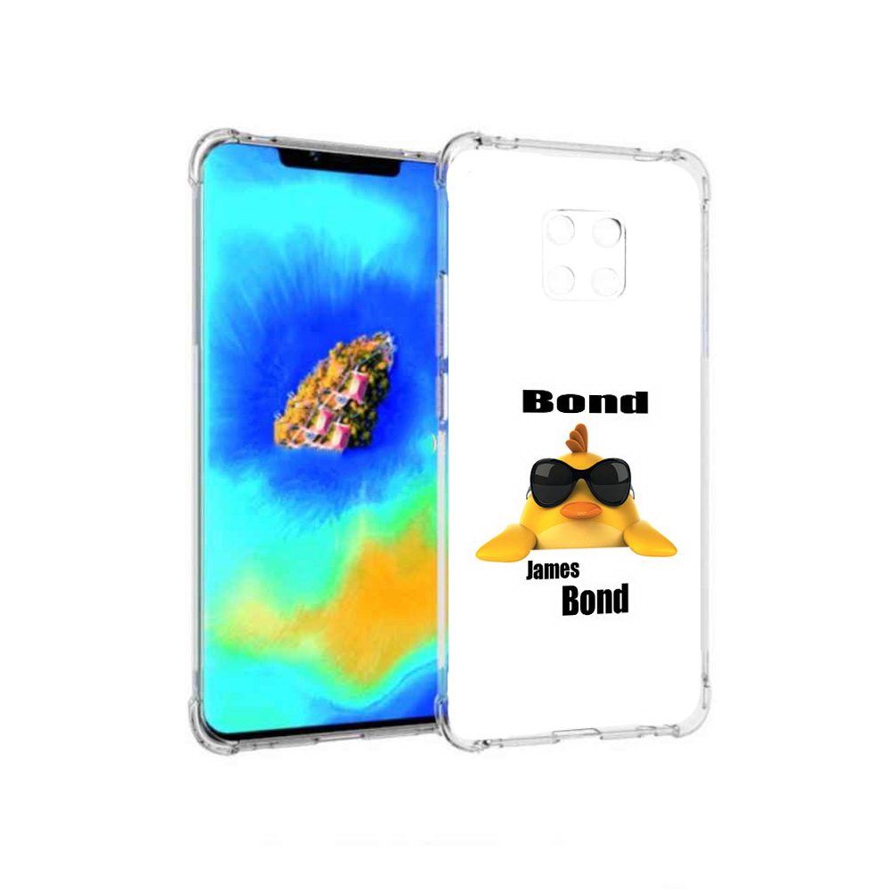 

Чехол MyPads бонд для Huawei Mate 20 Pro, Прозрачный, Tocco
