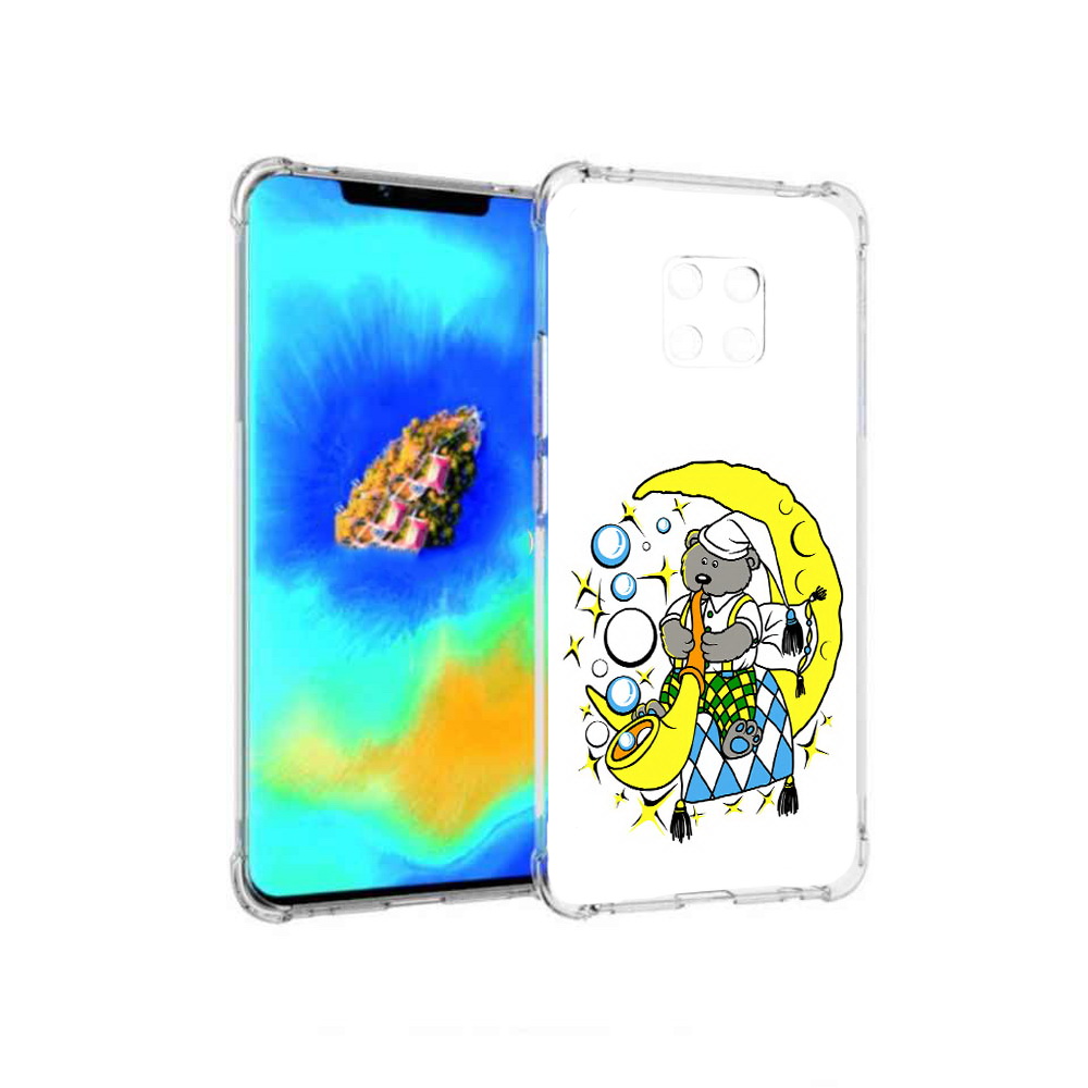 

Чехол MyPads Сырная луна для Huawei Mate 20 Pro, Прозрачный, Tocco