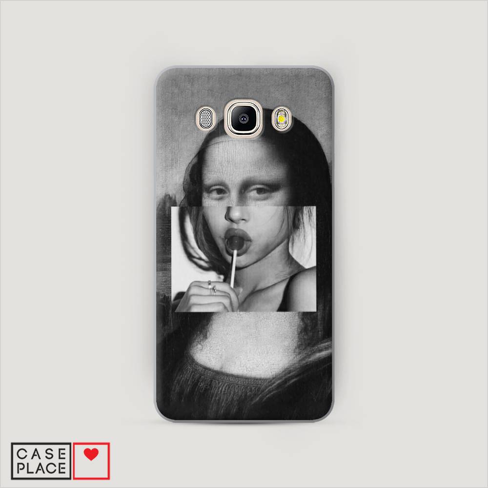 

Чехол Awog "Mona Lisa sucking lollipop" для Samsung Galaxy J7 2016, 23040-7