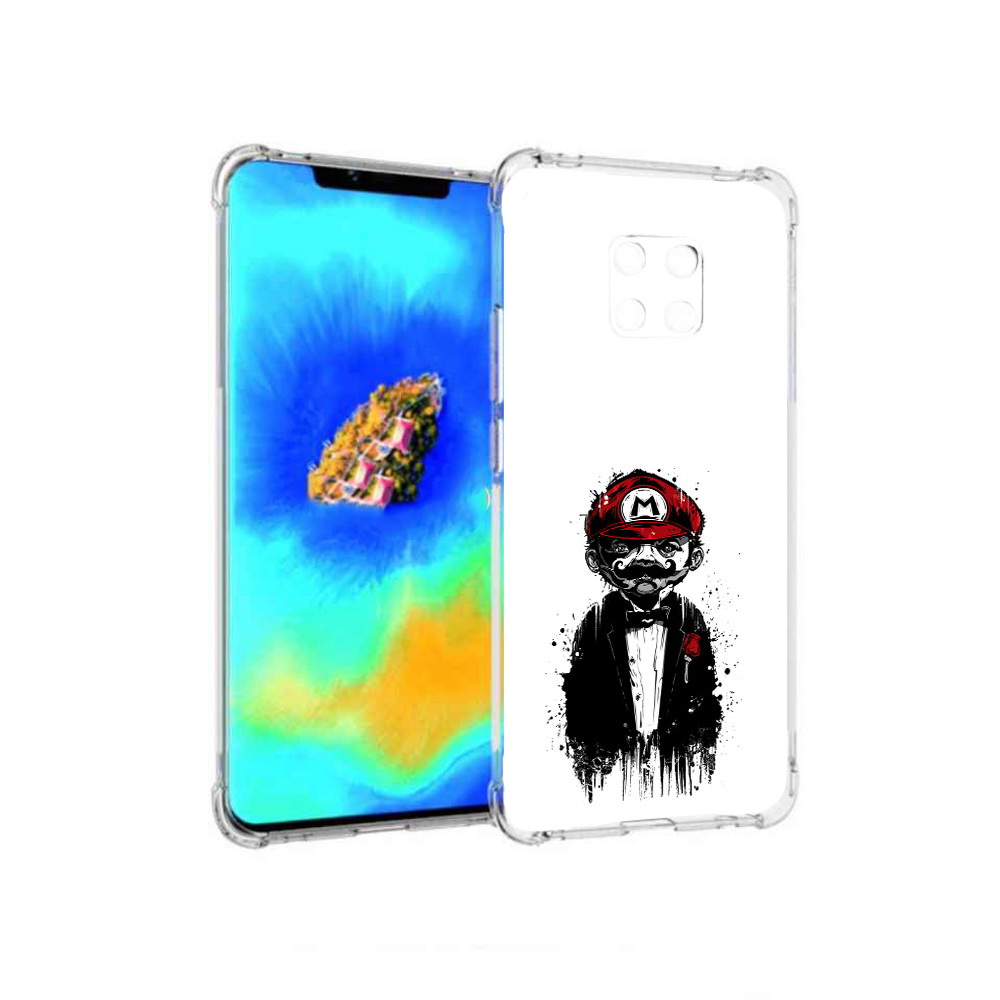

Чехол MyPads марио для Huawei Mate 20 Pro, Прозрачный, Tocco