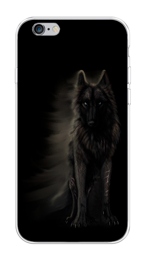 

Чехол на Apple iPhone 6/6S "Туманный волк", Черный, 0104S50-1