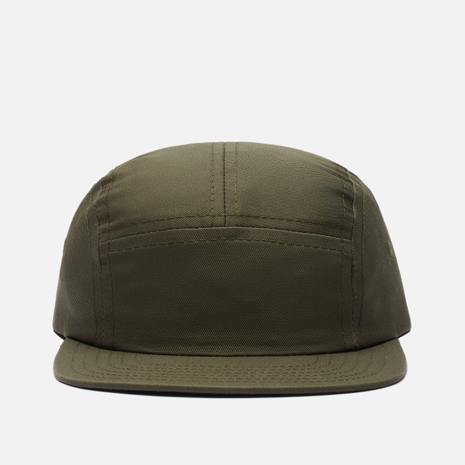 Кепка Ebbets Field Flannels 5 Panel оливковый, Размер ONE SIZE