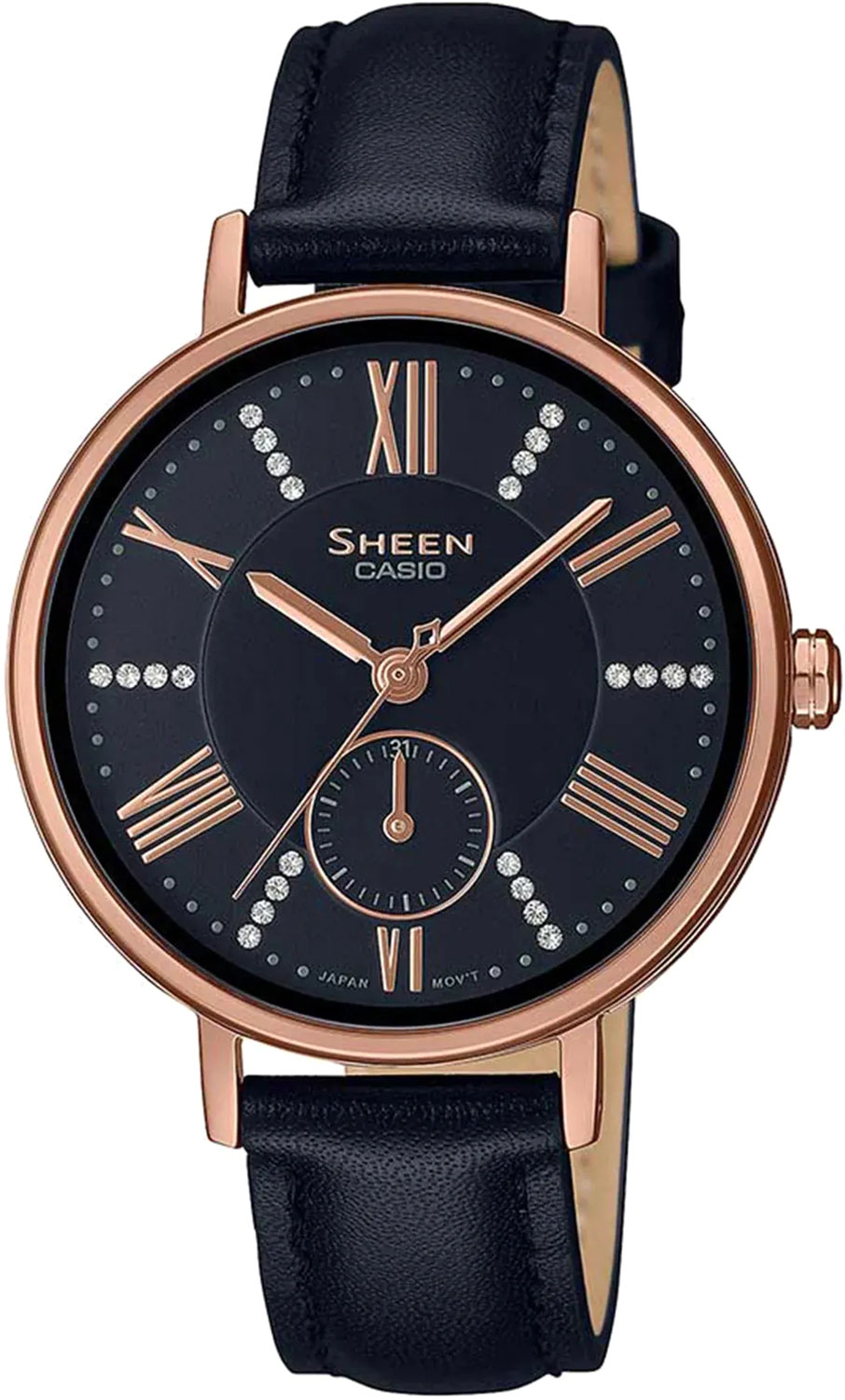 

Наручные часы женские Casio SHE-3066PGL-1AUDF, SHE-3066PGL-1AUDF