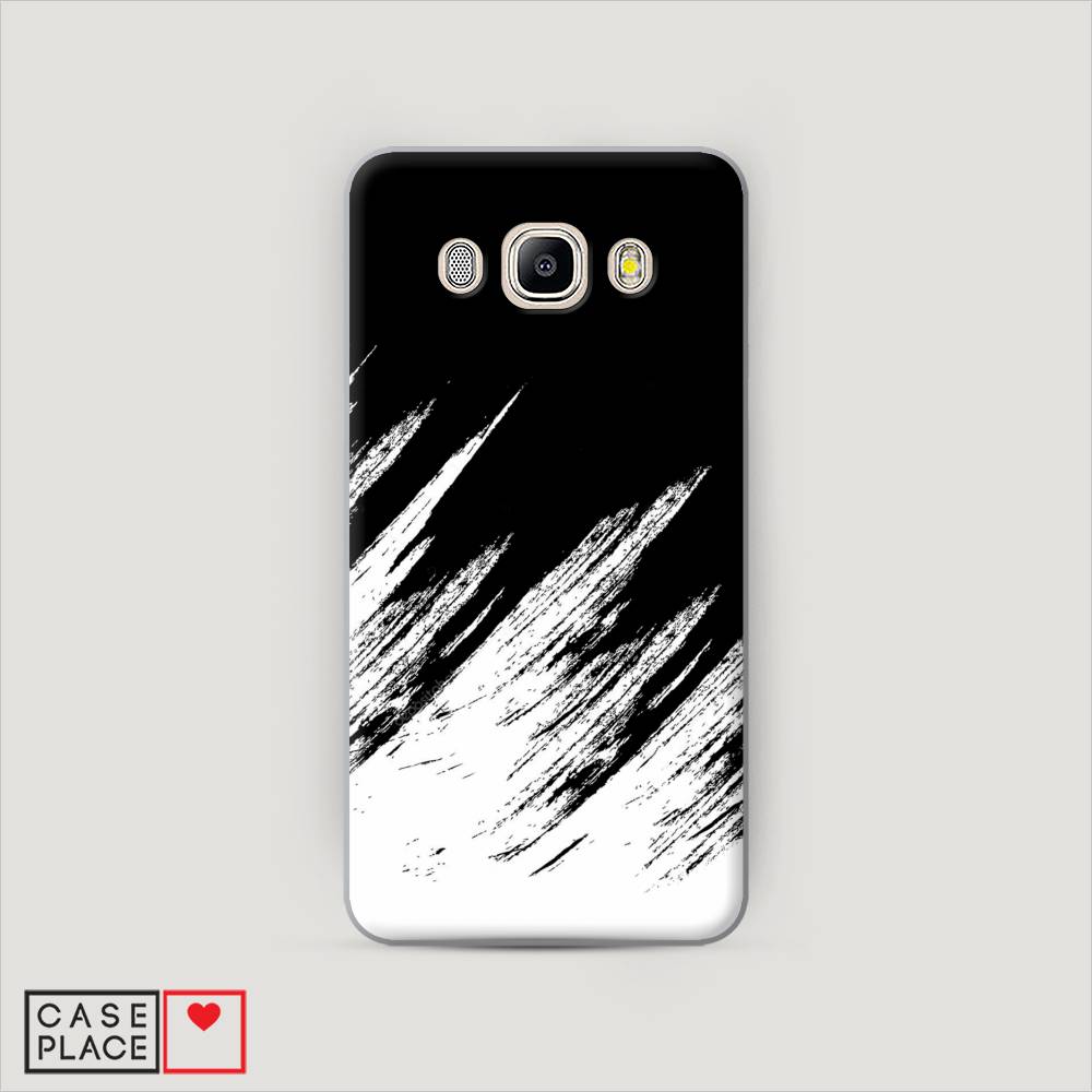 

Чехол Awog "Черно белые брызги" для Samsung Galaxy J7 2016, 23040-2