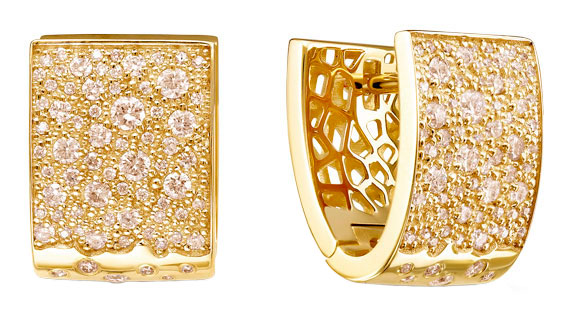 

Серьги из желтого золота с бриллиантом Империал S2360-330, S2360-330