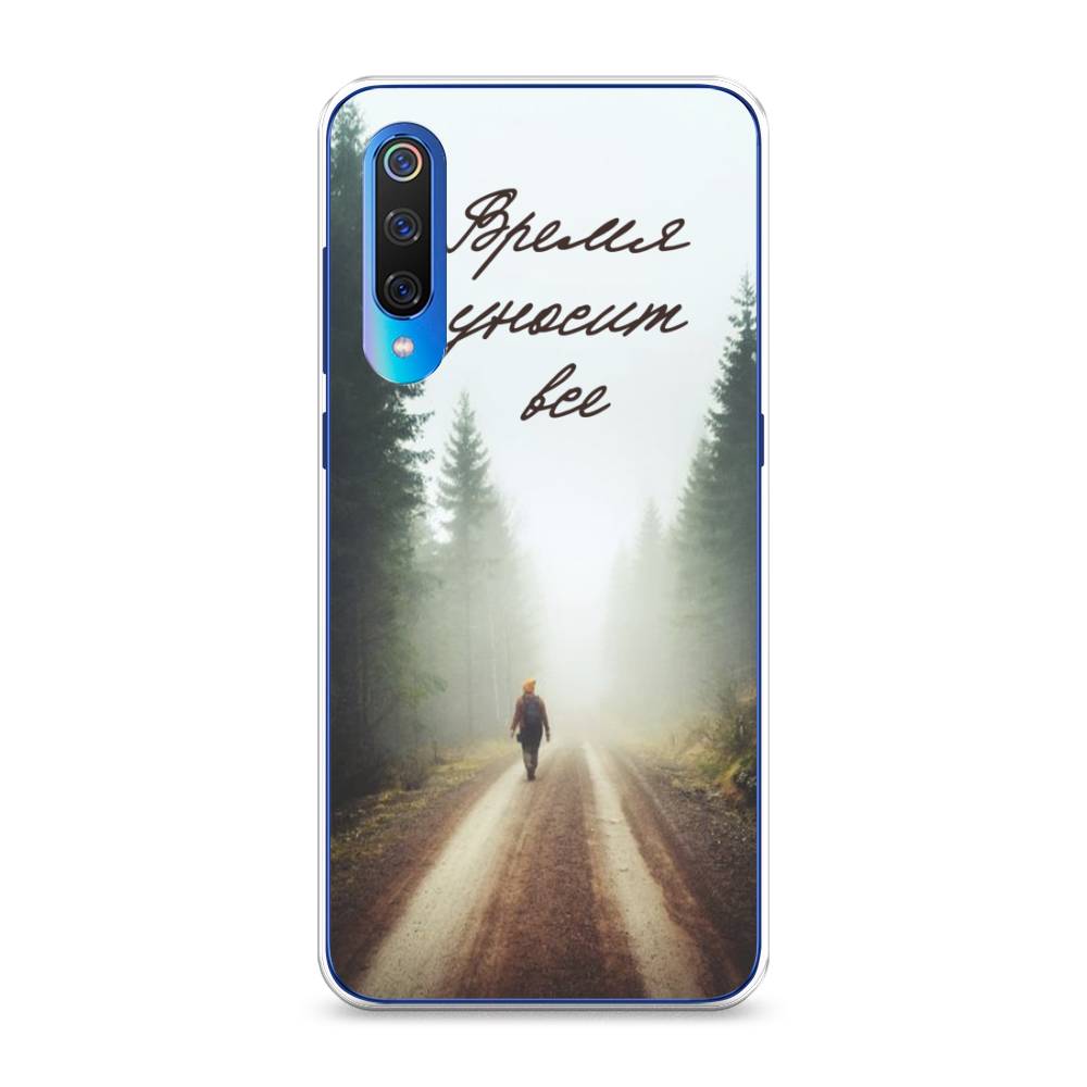 

Чехол Awog на Xiaomi Mi 9 "Время уносит все", Разноцветный, 34850-6