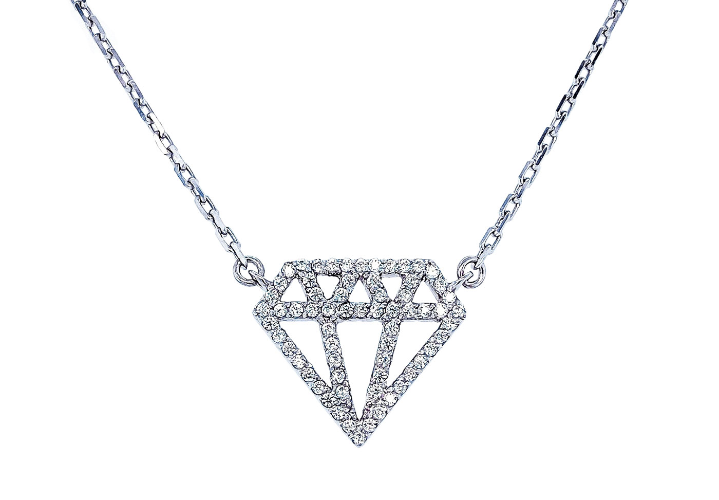 

Колье из серебра с фианитом 40 см Art I Fact 0326.0306WS-necklace-fianit, 0326.0306WS-necklace-fianit
