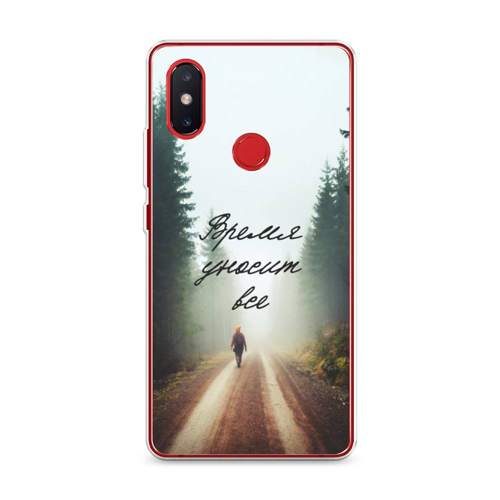 

Чехол Awog на Xiaomi Mi 8 SE "Время уносит все", Разноцветный, 33750-6