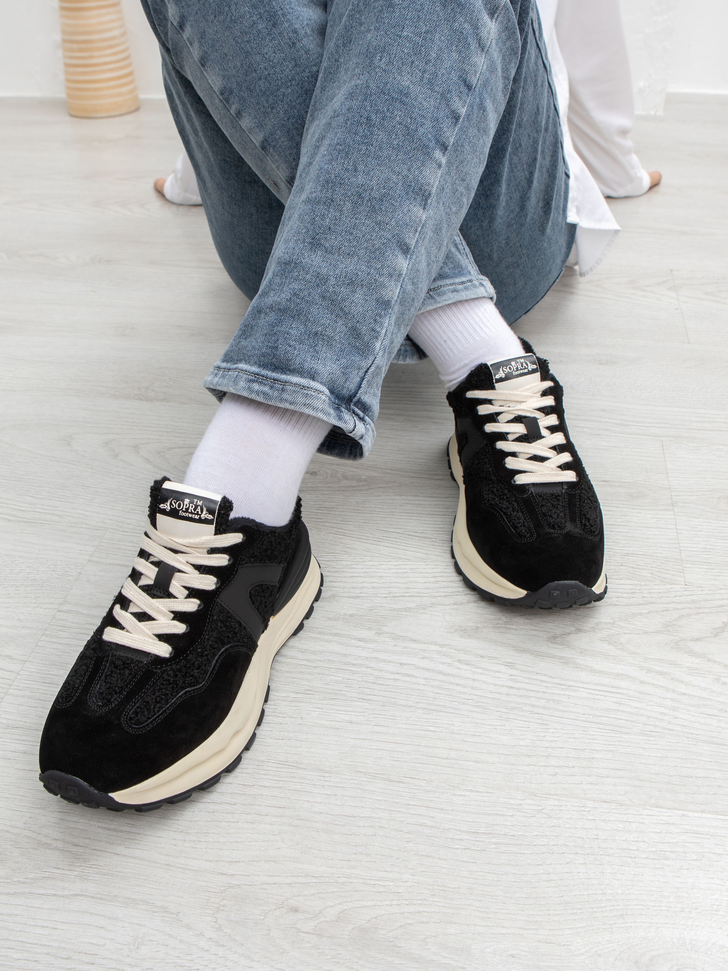 Кроссовки женские SOPRA footwear CB8-5233-1 черные 39 EU