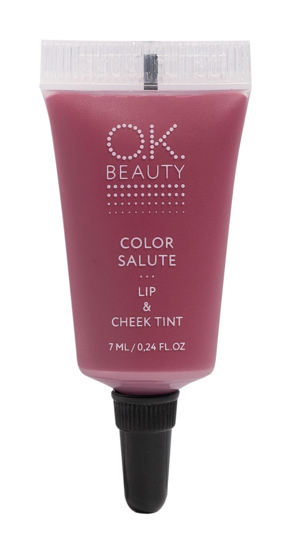 фото Губная помада o.k.beauty color salute lip & cheek tint сливовый 7мл