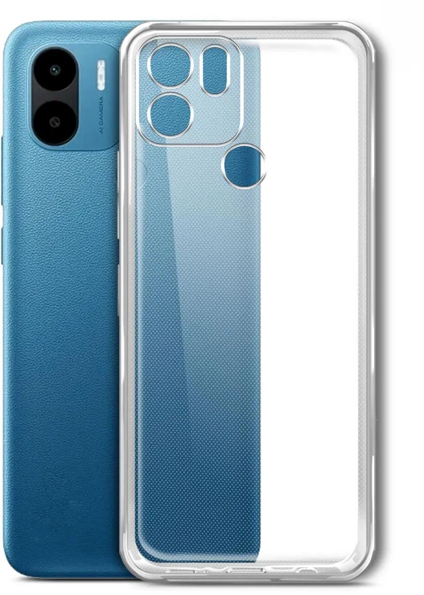 

Чехол (клип-кейс) BORASCO 72204, для Xiaomi POCO C51, прозрачный, 72204