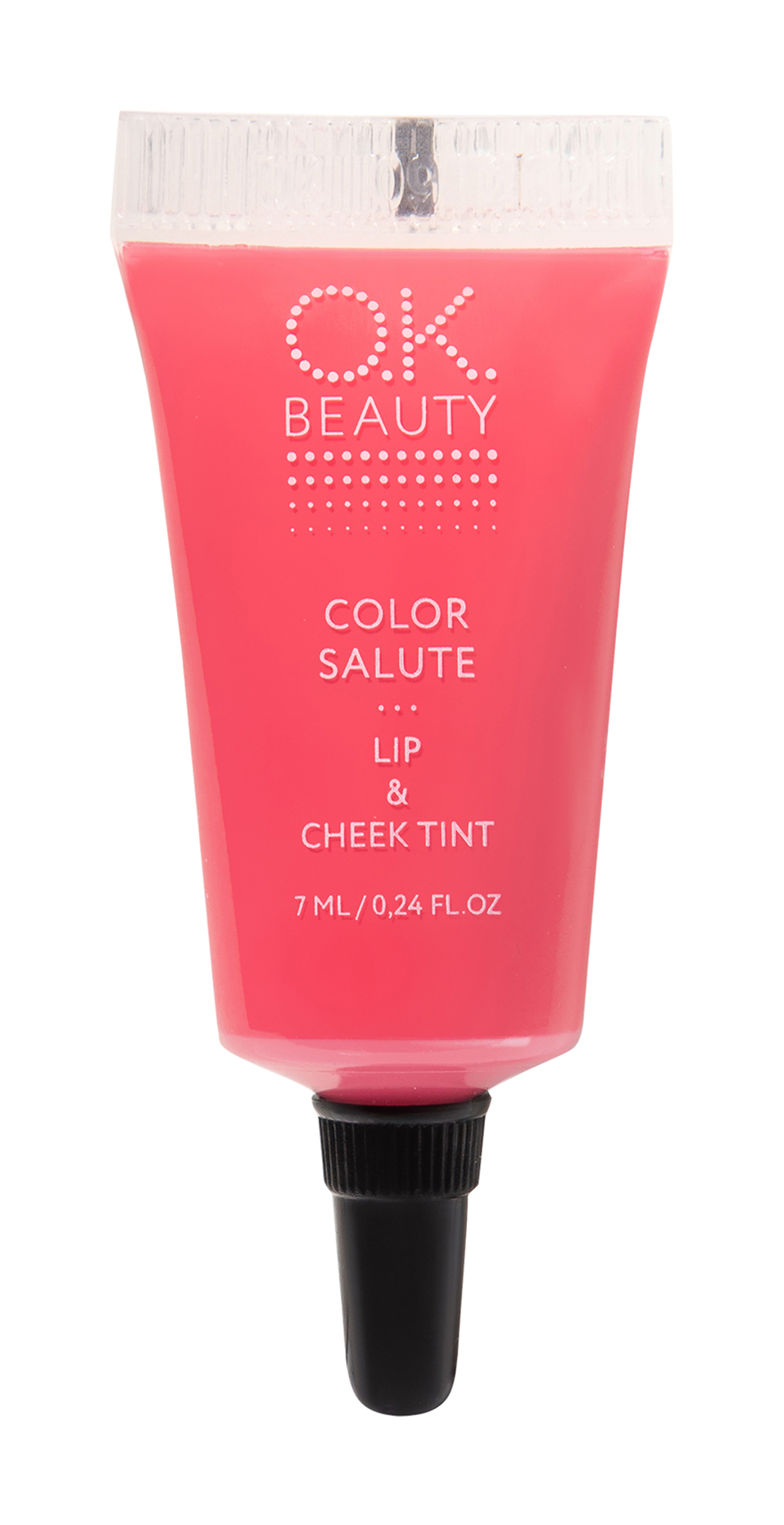 фото Губная помада o.k.beauty color salute lip & cheek tint, flamingo, 7мл