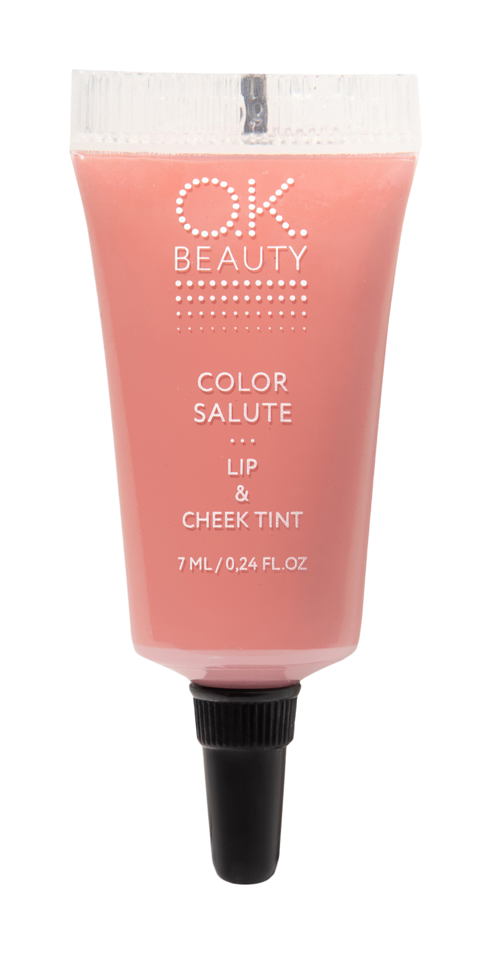 фото Губная помада o.k.beauty color salute lip & cheek tint, пастельно-розовый, 7мл