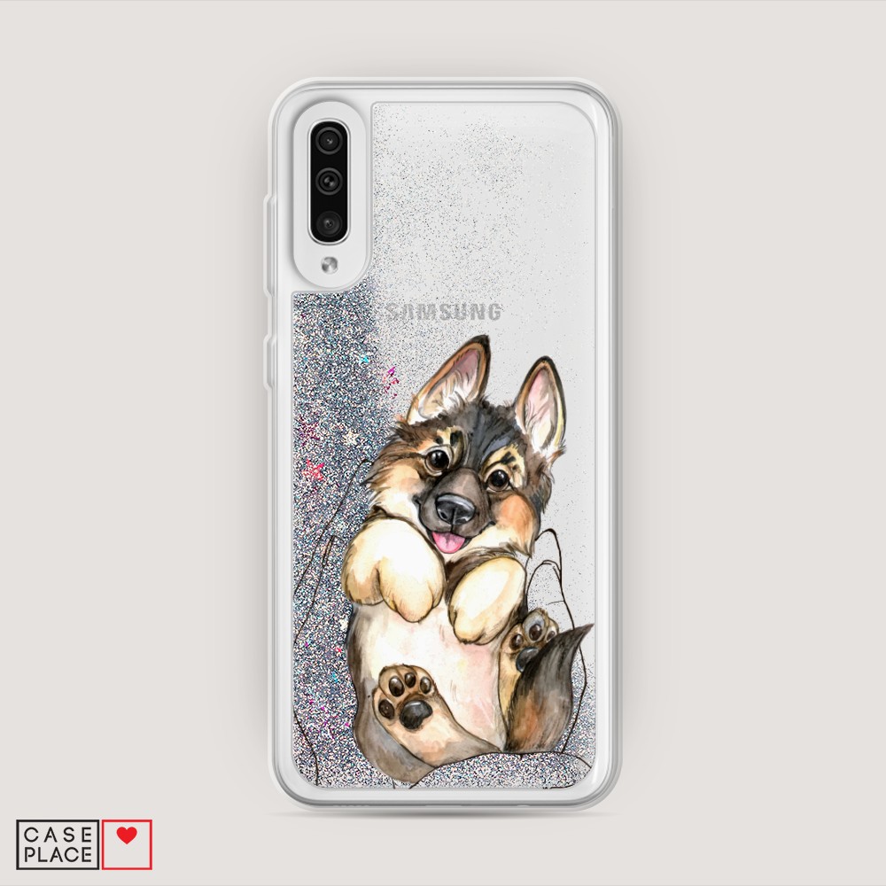 

Чехол Awog на Samsung Galaxy A30s/A50 "Овчарка в ладошках", Разноцветный, 28891-1