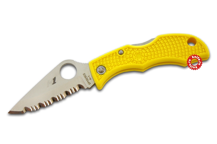 

Складной нож Spyderco Ladybug Salt LYLS3, Желтый, Ladybug Salt