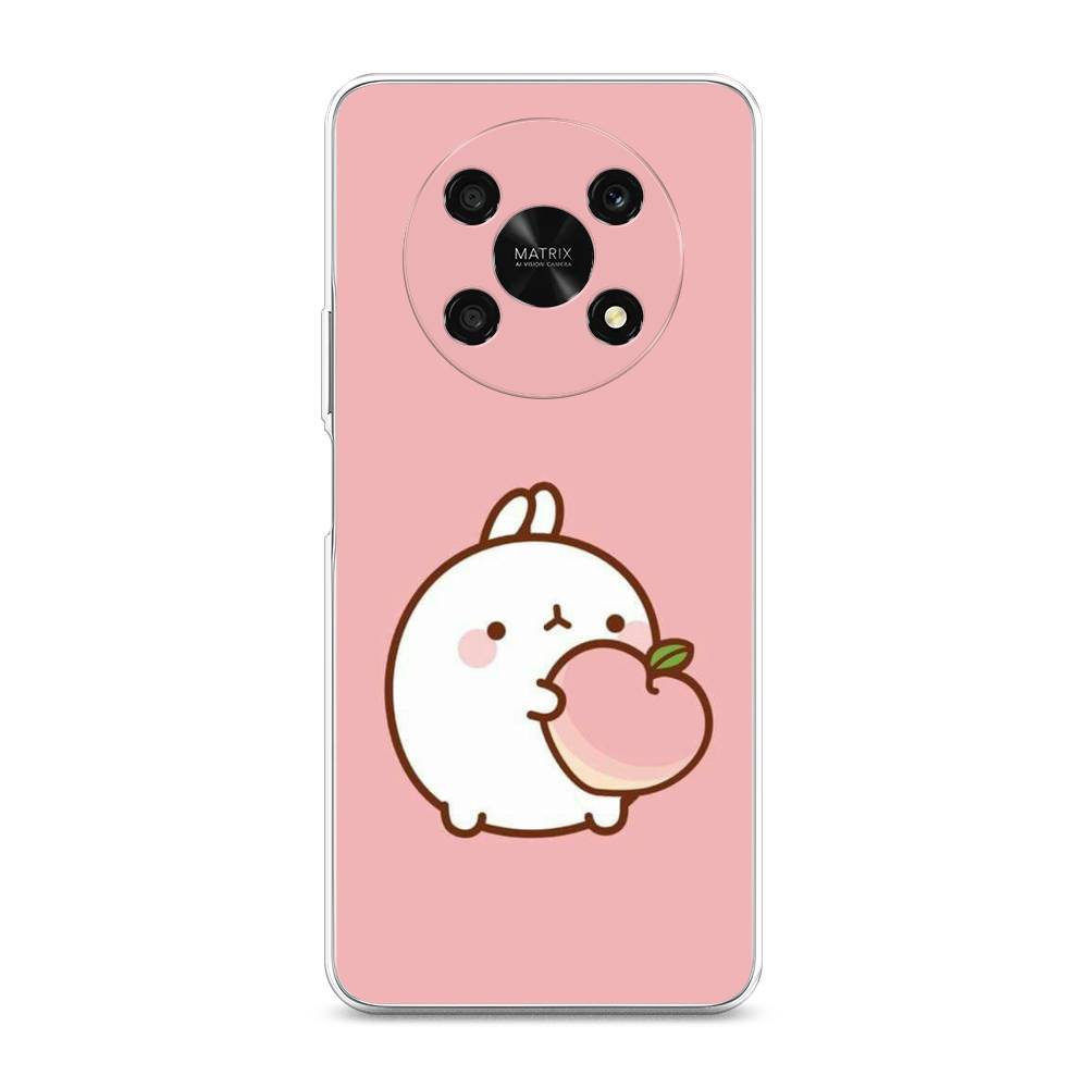 

Чехол Awog для Honor X9 5G "Кролик с персиком", 6109750-1