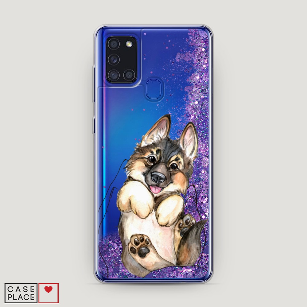 

Чехол Awog на Samsung Galaxy A21s / Самсунг A21s "Овчарка в ладошках", Разноцветный, 2100292-1