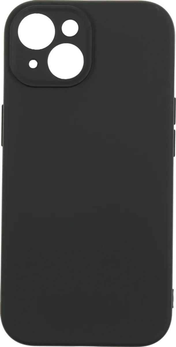 

Чехол (клип-кейс) BORASCO для Apple iPhone 15, черный [72433]