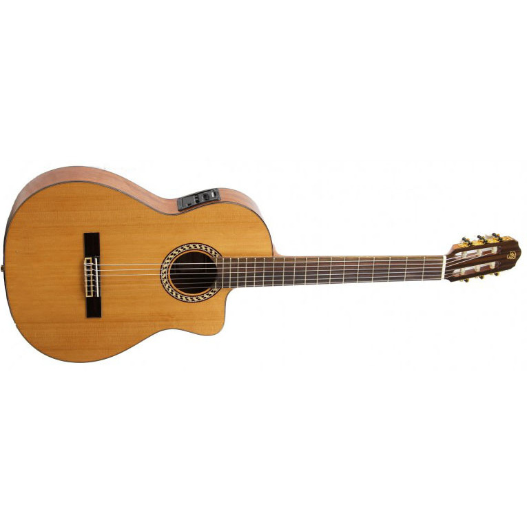 

Гитара классическая с вырезом и звукоснимателем Prudencio Saez Cutaway Model 52, Cutaway Model 52