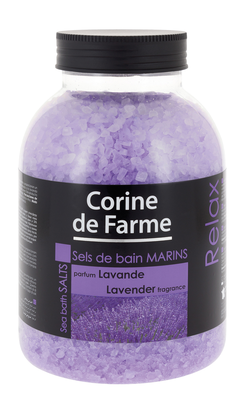 Купить Соль для ванны Corine de Farme Sea Bath Salts Parfum Lavande, 1300г