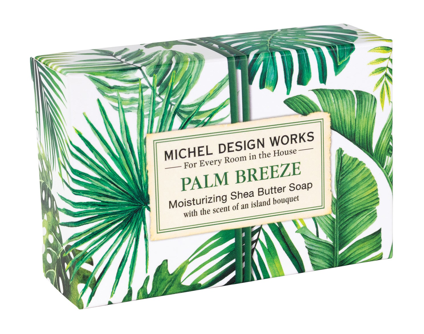 фото Мыло michel design works palm breeze boxed single soap, 127г