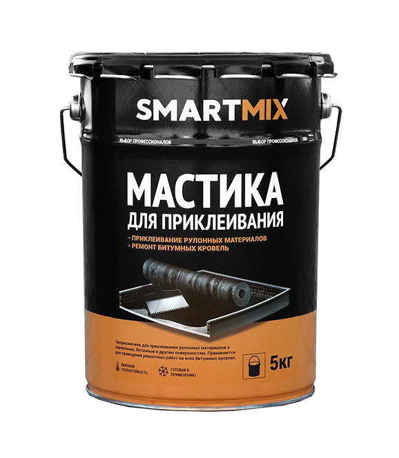 

Мастика для приклеивания SmartMix 5 кг, Мастика для приклеивания