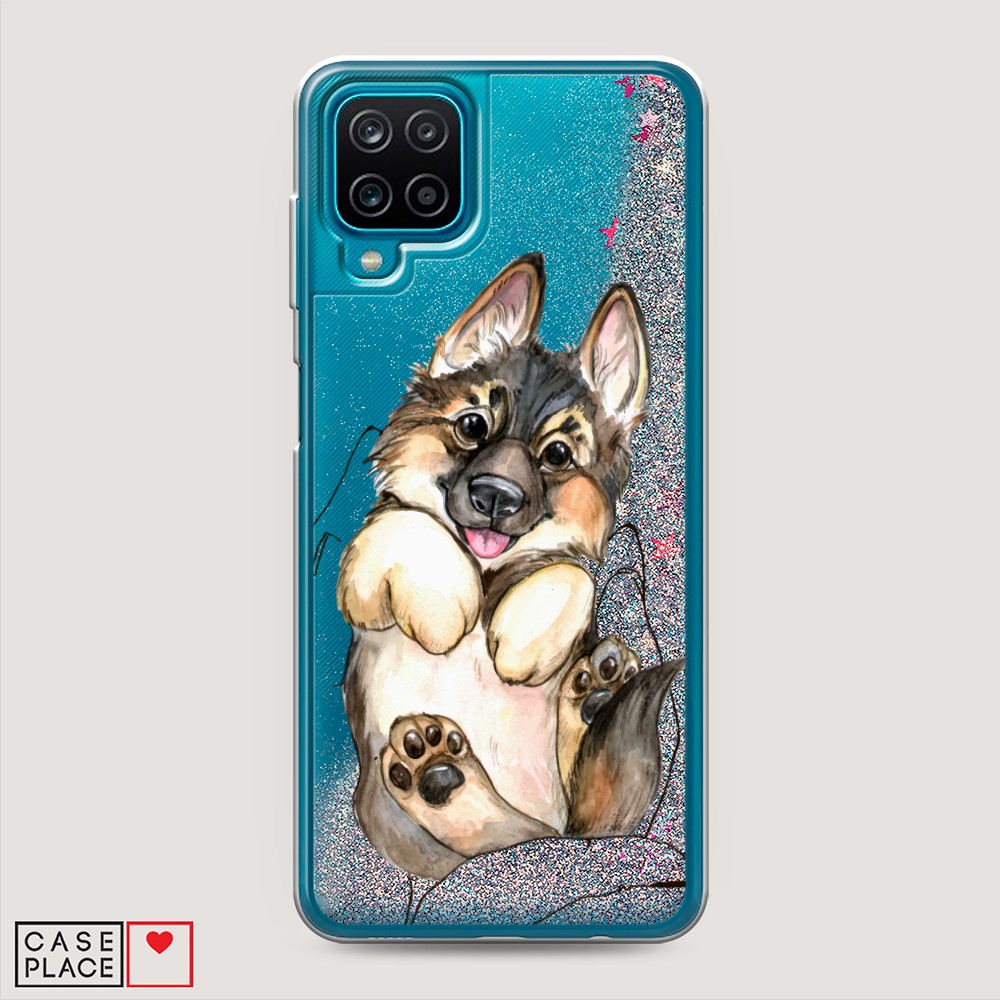 

Чехол Awog на Samsung Galaxy A12 / Самсунг A12 "Овчарка в ладошках", Разноцветный, 2101691-1