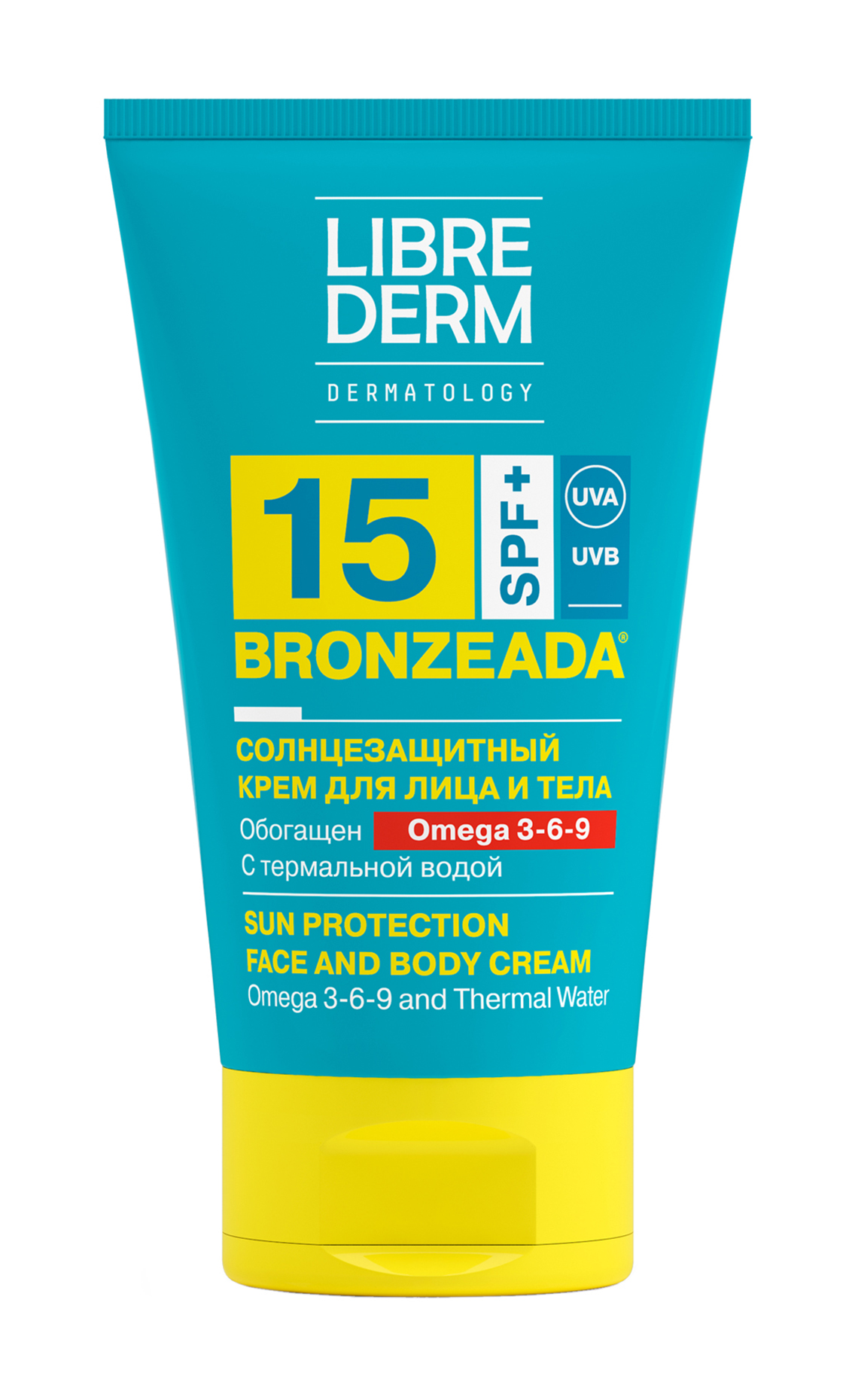 Крем LIBREDERM Bronzeada Sun Protection Face and Body, 150мл klapp cosmetics сияющий спрей для лица и тела spf30 multi level performance sun protection 200 0