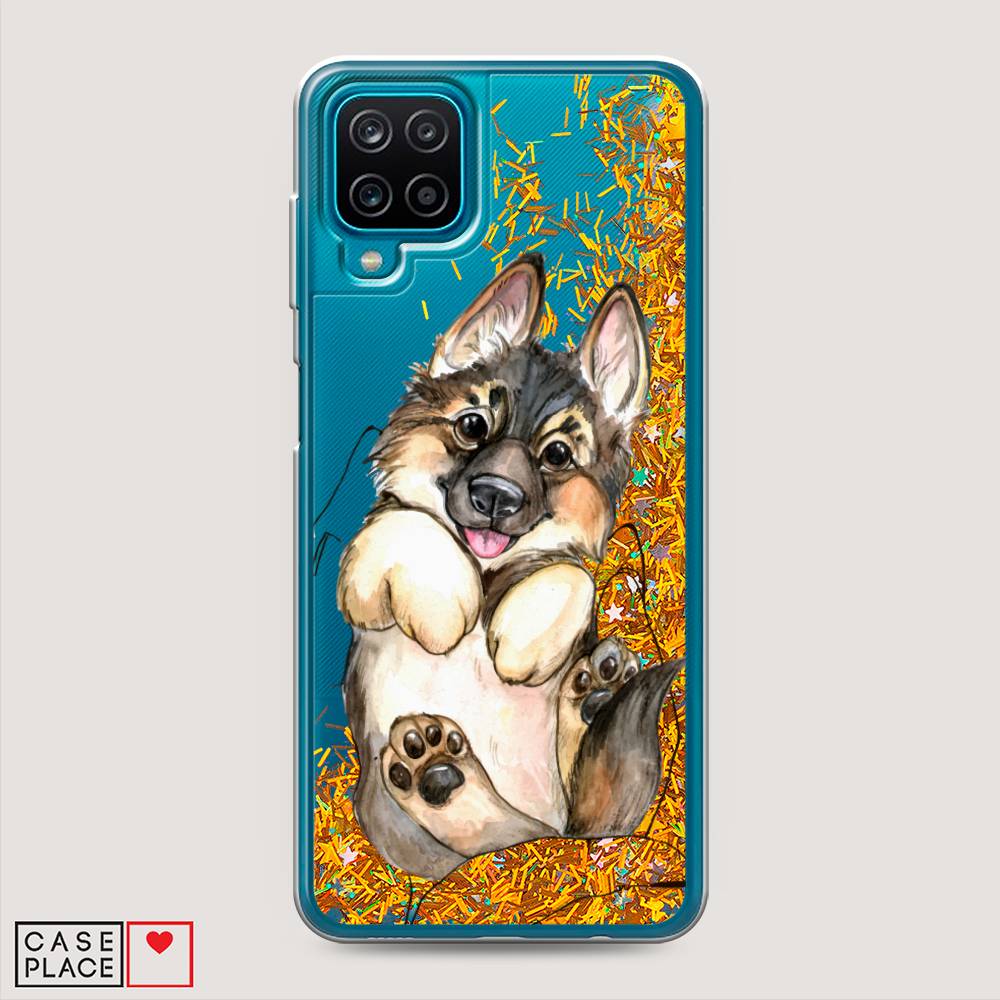 

Чехол Awog на Samsung Galaxy A12 / Самсунг A12 "Овчарка в ладошках", Разноцветный, 2101690-1