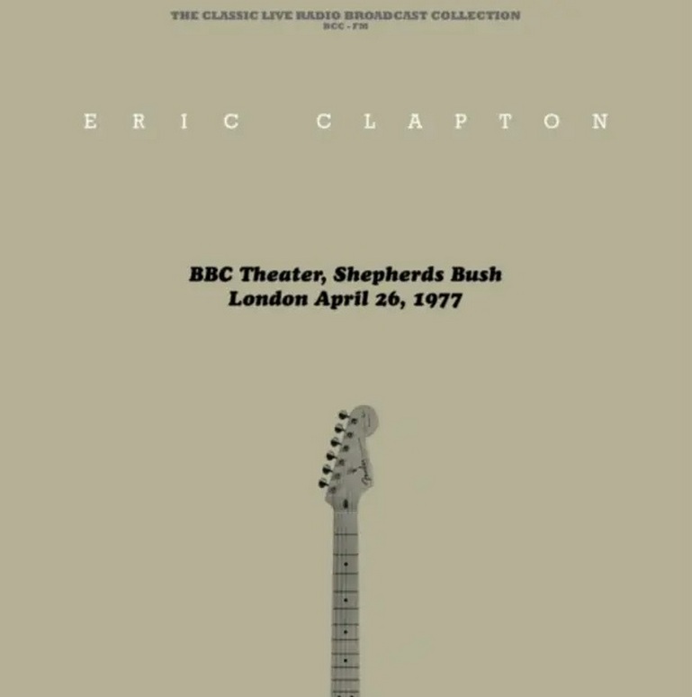 Eric Clapton BBC Theater 1977 (Grey Marble) (LP) 600015046338