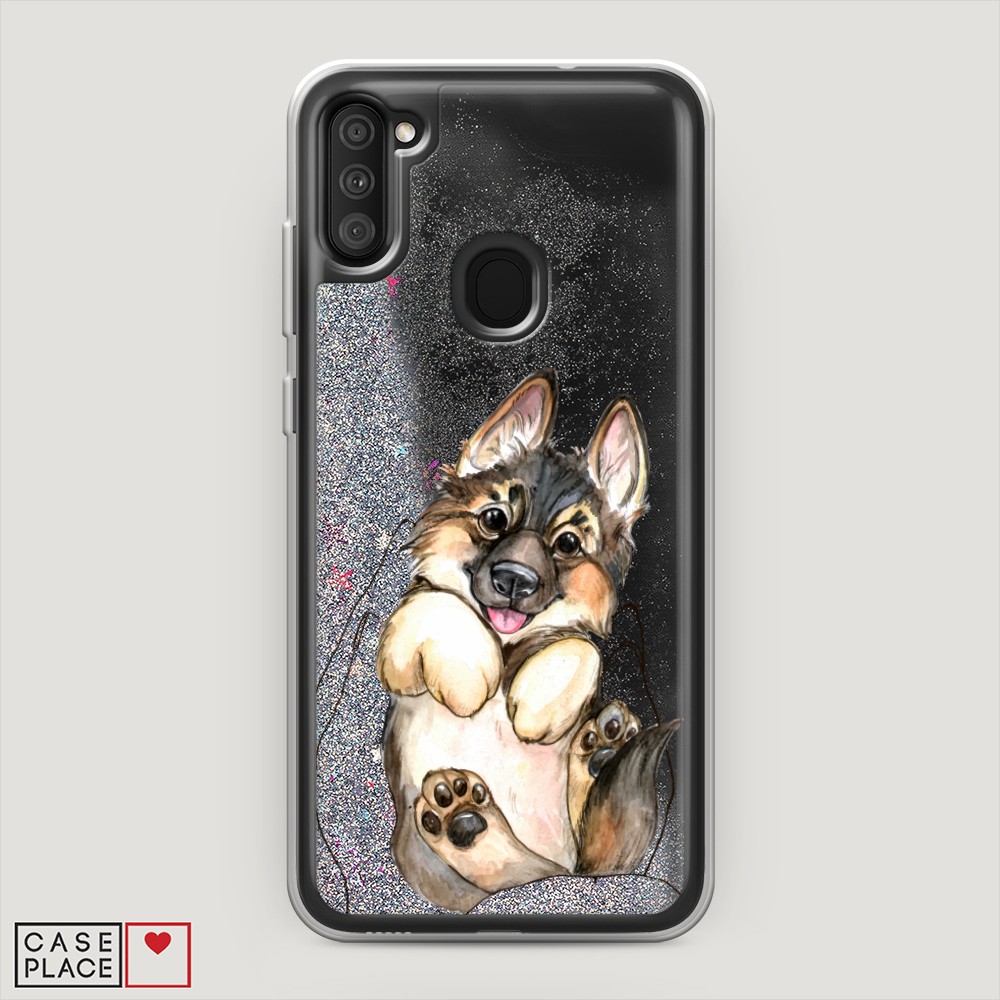 

Чехол Awog на Samsung Galaxy A11 / Самсунг A11 "Овчарка в ладошках", Разноцветный, 2100191-1