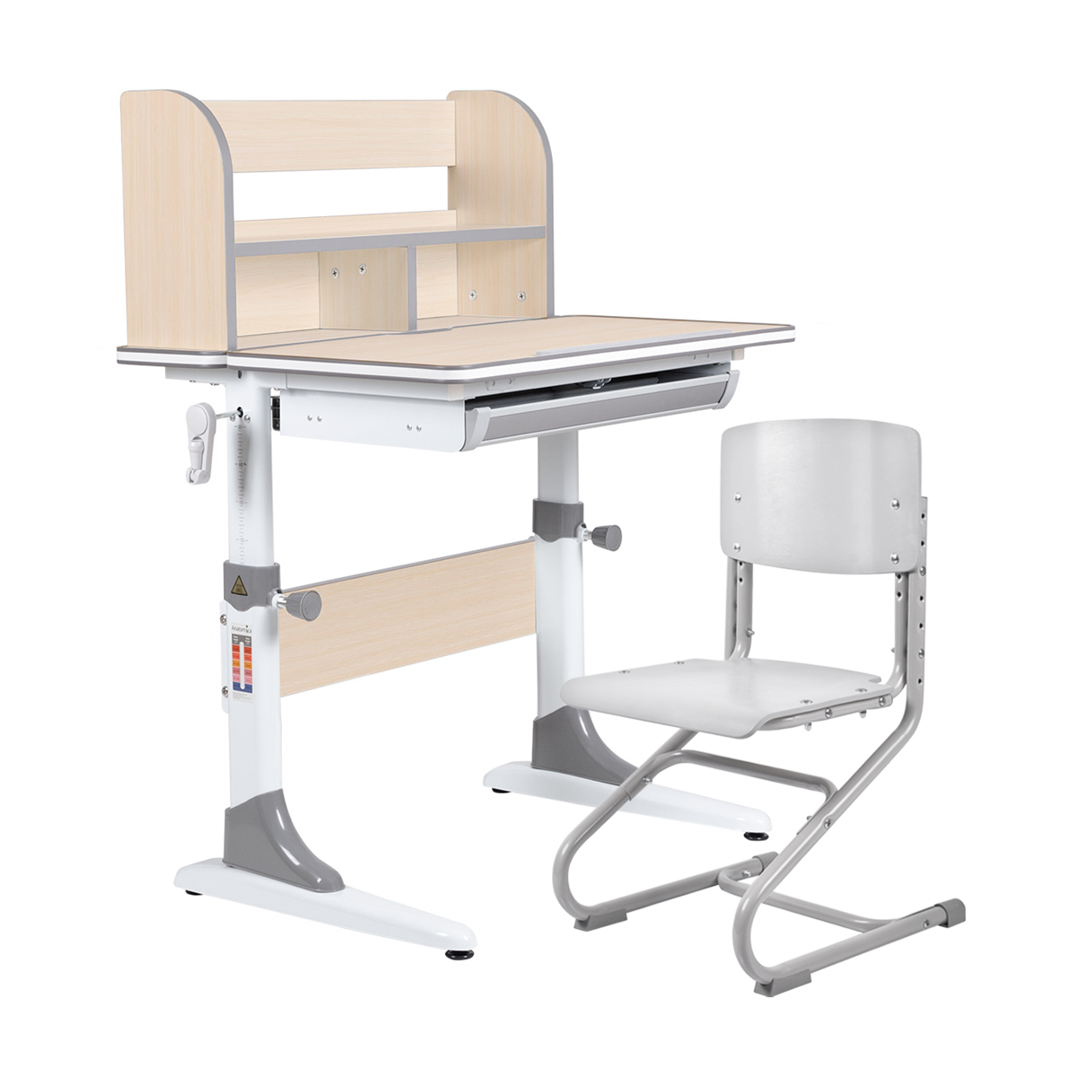 

Комплект Anatomica Smart-9 Plus клен/серый/серый, Smart-9 Plus