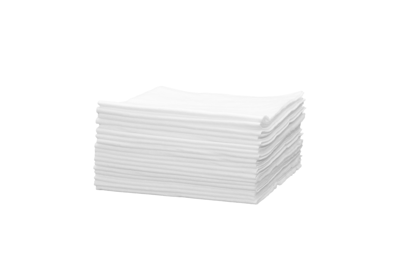 фото Полотенце "стандарт", белое, 100 шт,, 35×70 см чистовье