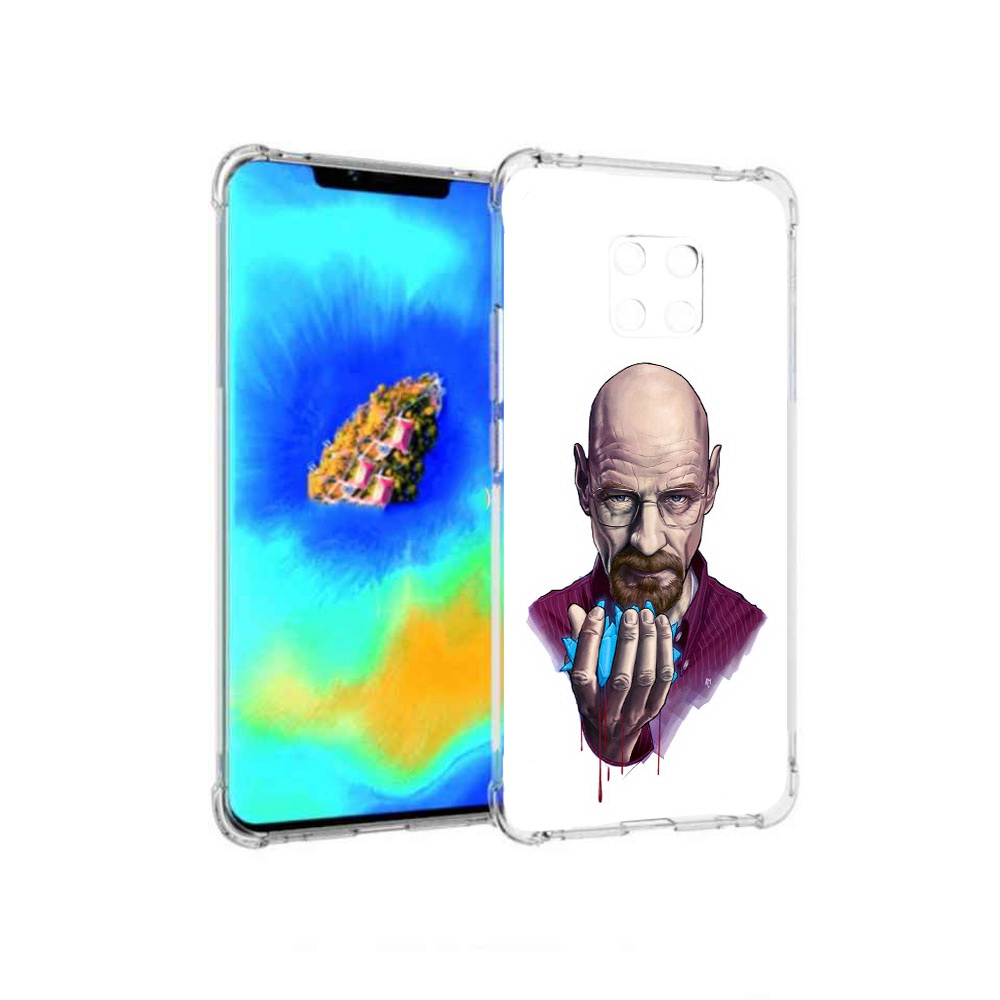 

Чехол MyPads разработчик для Huawei Mate 20 Pro, Прозрачный, Tocco