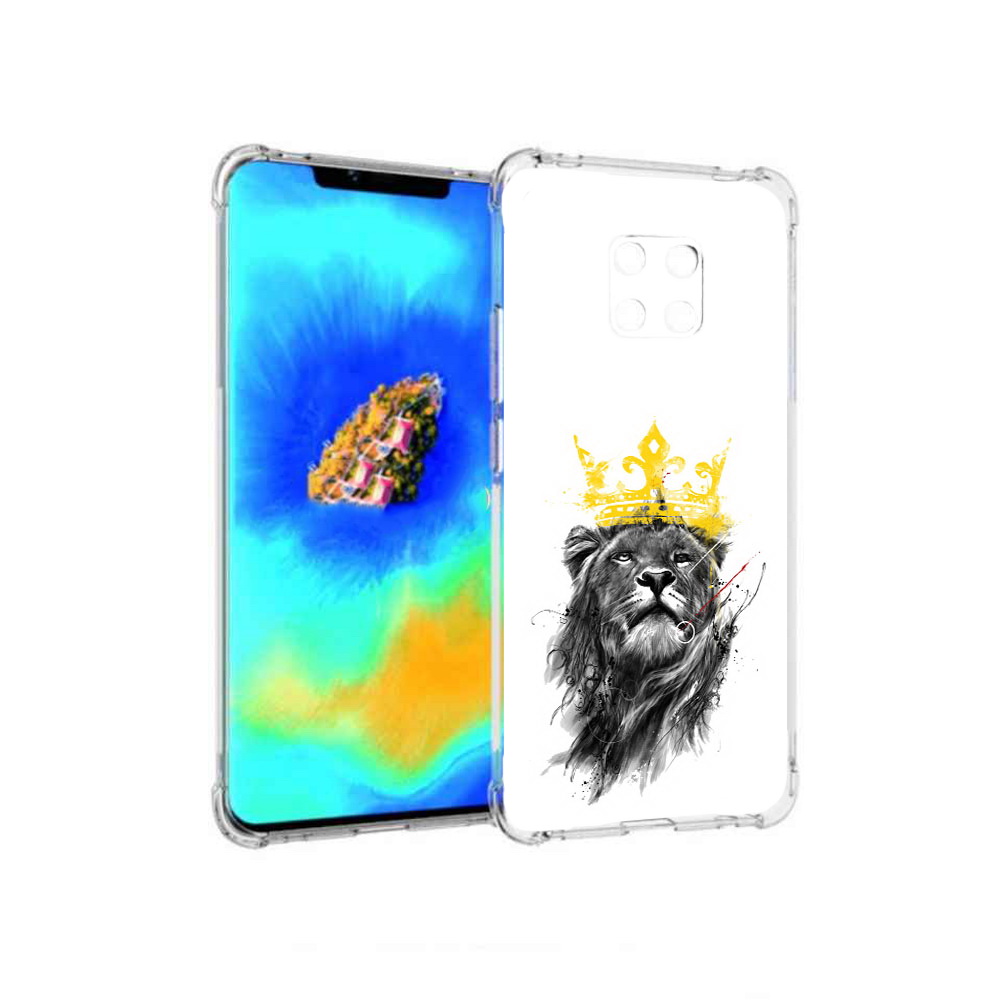 

Чехол MyPads король-лев для Huawei Mate 20 Pro, Прозрачный, Tocco