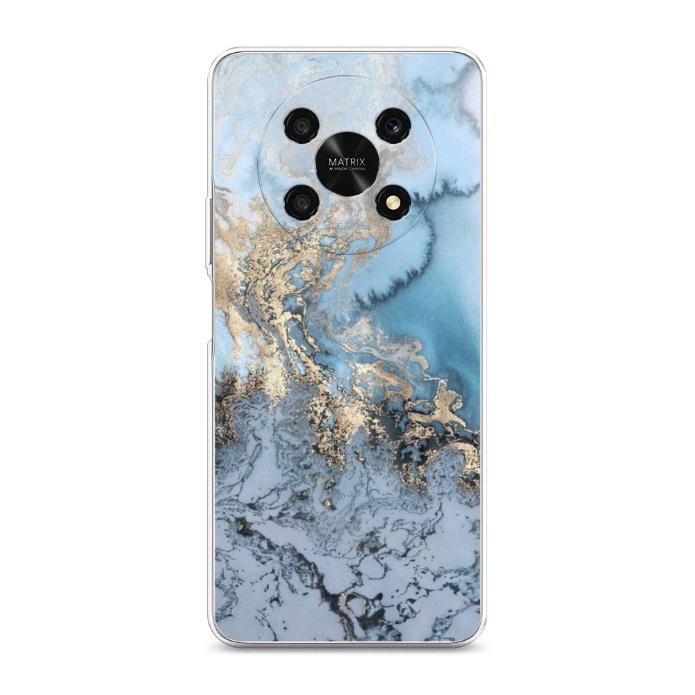 

Чехол Awog для Honor X9 5G "Морозная лавина синяя", 6109750-3