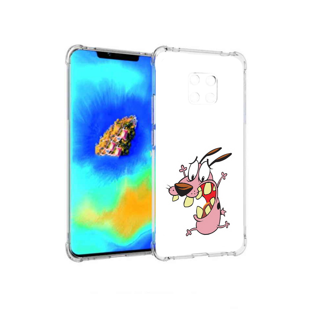 

Чехол MyPads зубастый бобик для Huawei Mate 20 Pro, Прозрачный, Tocco