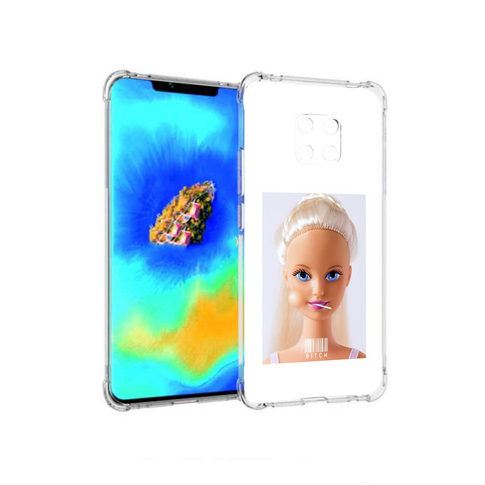 

Чехол MyPads барби для Huawei Mate 20 Pro, Прозрачный, Tocco
