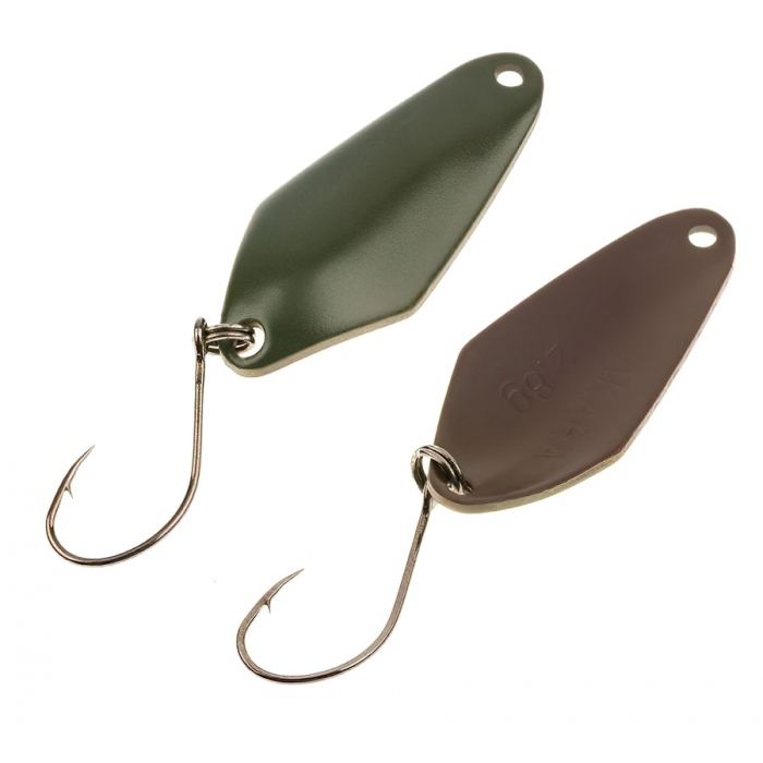 

Блесна колебалка Akara Chub Time Tanto 30 2,8 гр. 11, Зеленый;коричневый, Chub Time Tanto