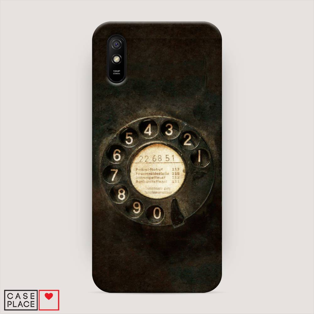 

Пластиковый чехол "Старинный телефон" на Xiaomi Redmi 9A, 38920-4