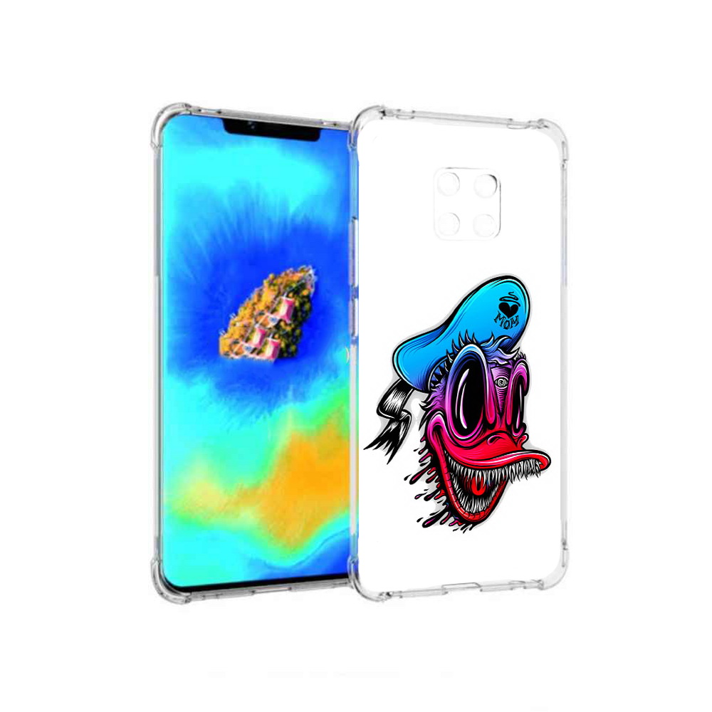 

Чехол MyPads Дональд для Huawei Mate 20 Pro, Прозрачный, Tocco