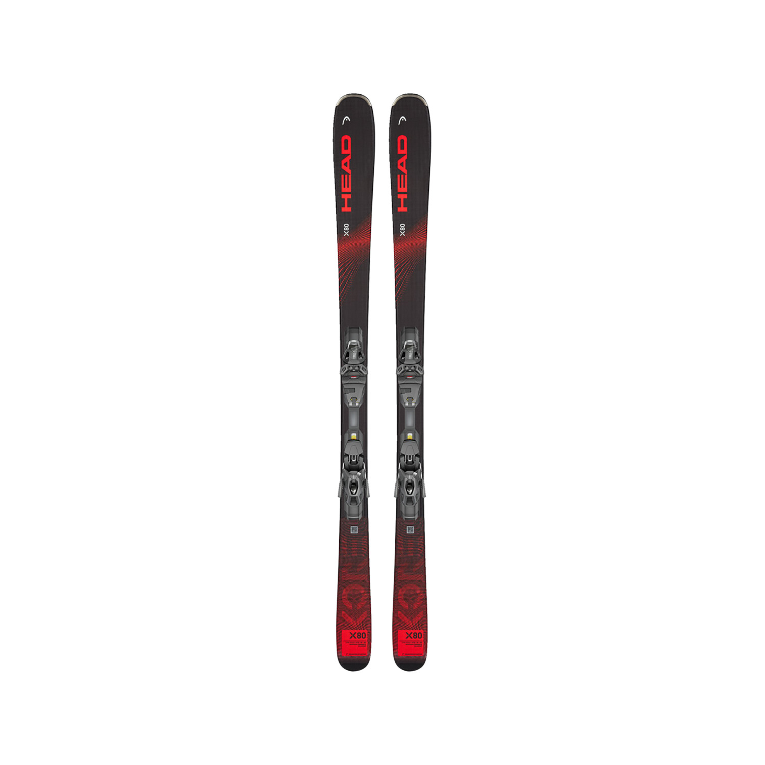 Горные лыжи Head Kore X 80 R LYT-PR + PR 11 GW Black/Red 22/23, 156