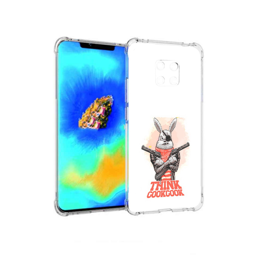 Чехол MyPads кролик пират для Huawei Mate 20 Pro