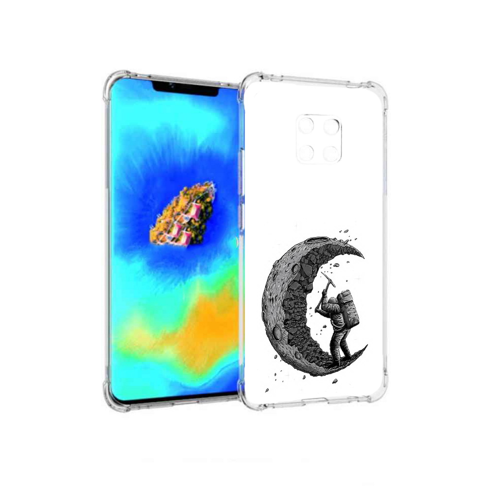 Чехол MyPads камненная луна для Huawei Mate 20 Pro